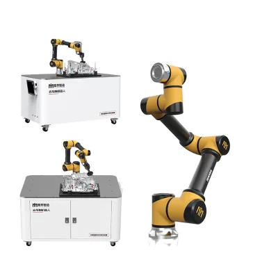 Custom Automatic Robotic Deburring and Polishing Robot Arm Machine
