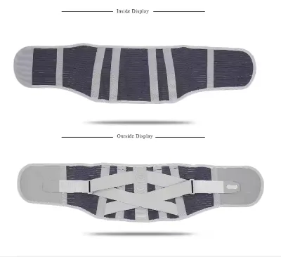 Modern Design Medical Ergonomic Breathable Adjustable Lower Back Straightener Strap Posture Support Belt for Protection