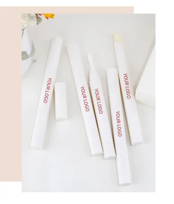 Hot Sell Vegan Brow Wax Private Label Brow Freeze Styling Wax New Formula No Need Spray Eyebrow Wax Pen with Brush