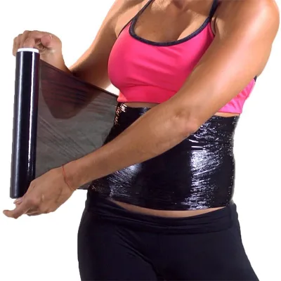 Wholesale Body Slimming Wrap Film Breathable Belly Wrap Waist Shaper One Size Fits All for Weight Loss