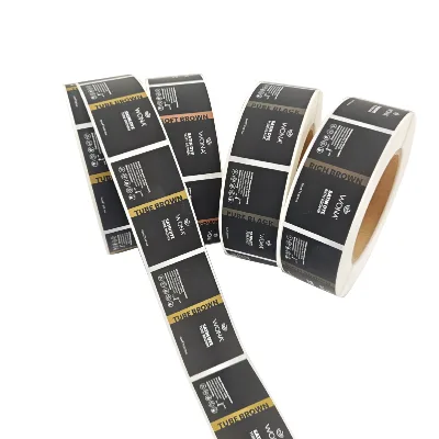 Durable Long Lasting Permanent Adhesive Glue Custom Low Moq Fast Turnaround Service Matte Silver Industrial Sticker