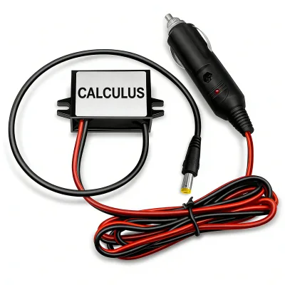 Calculus Car Cigar Lighter Input 24V 12V DC Converter 3A 5A Voltage Regulator Waterproof USB Output Adapter DC Jack CE ROHS FCC