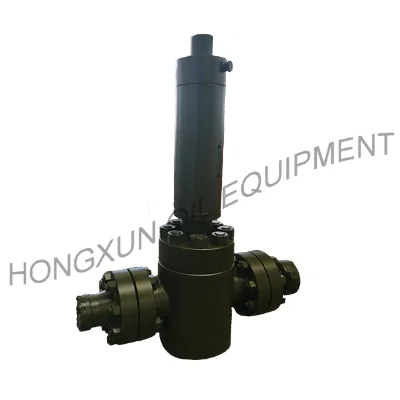 Skid Base High Pressure Well Testing Hydraulic Oilfield Surface Safety Emergency Shutdown Valve SSV