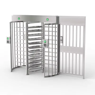 Turnstile Manufacture Heavy Duty Full Height Turnstile  Rotate Turnstile With Face Recognition
