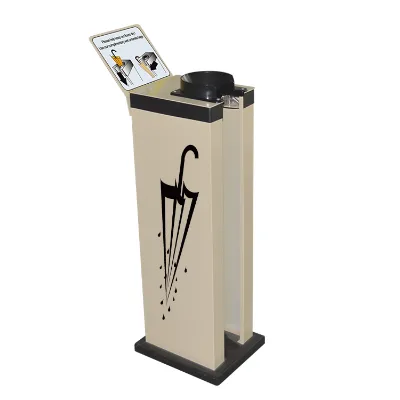 Business Investors' Automatic Wet Umbrella Wrapping Machine Cold Rolled Plate Construction Universal Compatibility for Umbrellas