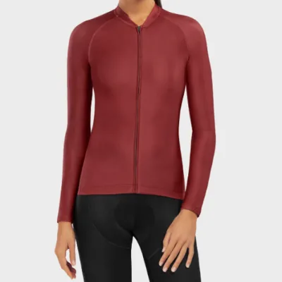 Custom Four Way Stretch Long Sleeve Bicycle Clothing Racing Cycling Outfit Cycling Jersey Set for Women