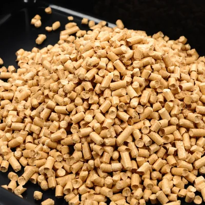 Dark Brown Eco-Friendly Low Dust Fast Clumping Cat Litter Sand (1kg & 5kg) / Ball Shape
