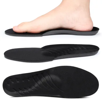 Memory Foam Insole for Men and Women with High Arch Support, Soft Elastic Breathable Insole Comfortable Without Crease,