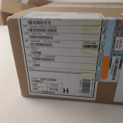 New Cisco ISR4221/K9 ISR4321/K9 ISR4331/K9 ISR4351/K9 ISR4000 Series Integrated Services Router Enterprise Branch Router