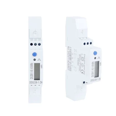 PV Solar System Meter Bi-direction Measure Single Phase kWh Meter Modbus/RS485 Multi-function Energy Meter