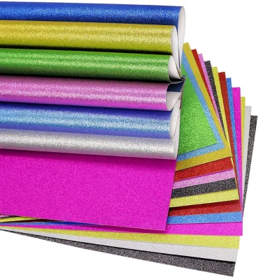 Hot Sale Double Side Luxury Thick Shimmer Assorted Glitter Cardstock for Invitations Card Decor