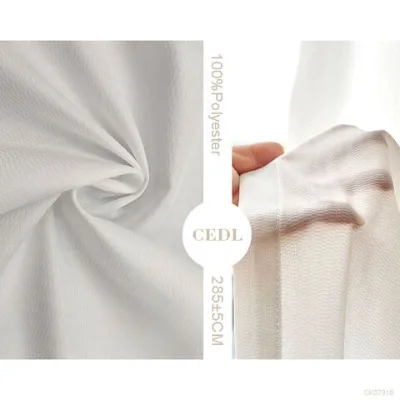 Accepts Customized Environmentally And Recyclable Solid Sheer Curtain Fabrics For Window