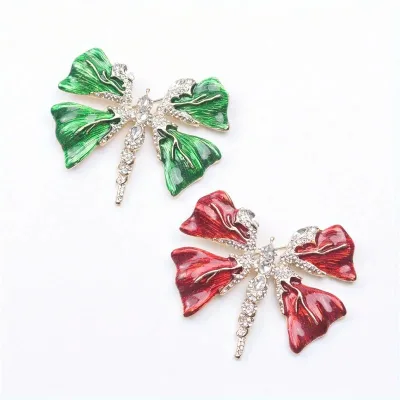 Vintage Dragonfly Butterfly Brooch Female Niche High-grade Sense Light Luxury Personality Atmospheric Corsage