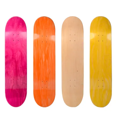 Blank Skateboard Colored Bulk Custom Blank Skate Board Skateboard Decks for Art