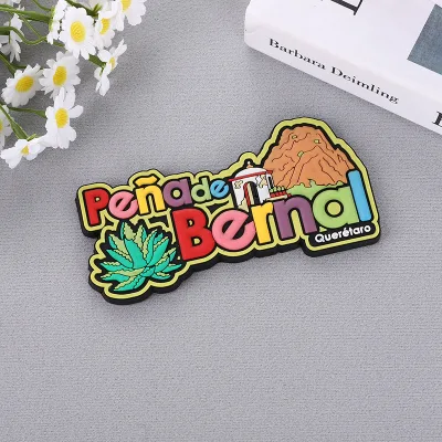 Custom Logo Promotional Gifts Cute Decoration Customised Souvenir Magnet Silicon Fridge Magnet 3d PVC Soft Rubber Fridge Magnet