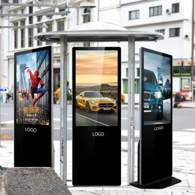 50 55 65 Inch IP65 Waterproof Outdoor Advertising Screen Lcd Digital Signage