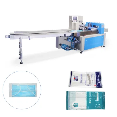 Automatic Pillow Type Packing Machine for Non Woven Disposable Products Packaging