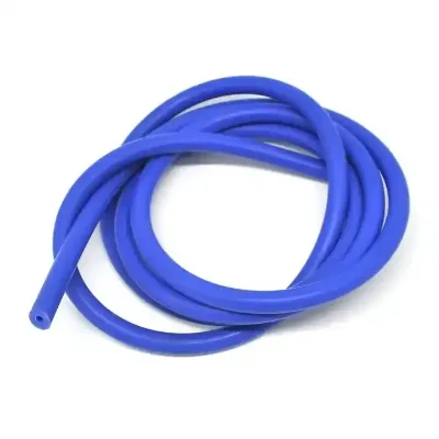 Soft Car Silicone Hose 4mm 6mm 8mm Braided Polyester Heating Extrude Flexible Silicone Vacuum Hose