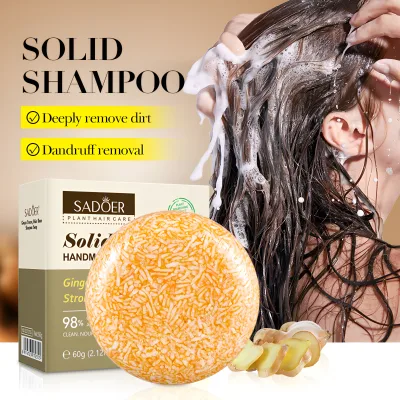 Herbal Plant Series Multi-Purpose Hair Care Shampoo Bars Solid Refreshing Anti-Dandruff Botanical Shampoo Bar Deeply Cleanses