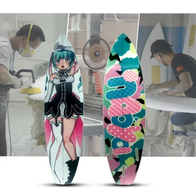 Wholesale Skimboard Short Surfboard High Performance EPS Foam Surfboard Fish Surfboard Short Board