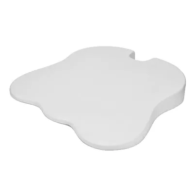 Universal Memory Foam Heightening Seat Cushion with Fixing Straps, Reduce Fatigue Pad for Car Seats and Office Chairs
