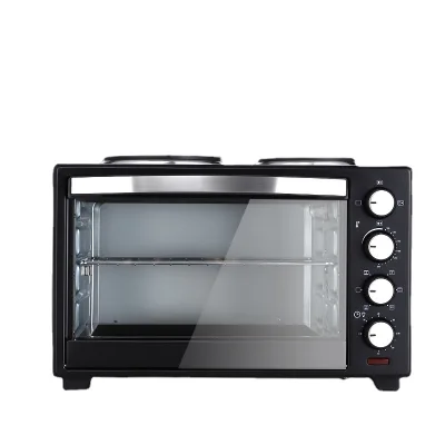 40L Multifunctional Electric Oven Equipped With 2 Electric Stoves for Baking, Baking, Egg Tarts, Pizza, Household Use