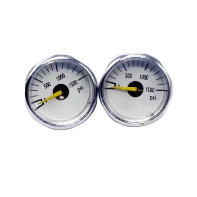 Factory Direct Sale Customized logo 25mm High Pressure Air Gauge Hydraulic Pressure Gauge High Pressure Manometer