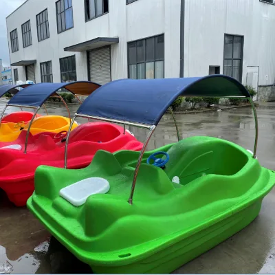 Original Manufacturer Cheap Shark Type Water Park PE Pedal Boat for Lake