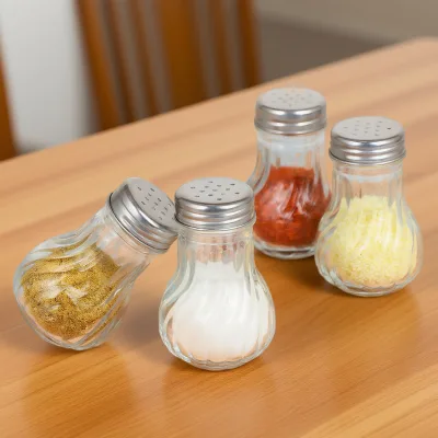 Empty Spice Jar 50ml 160ml 250ml Kitchen Seasoning Storage Glass Jars