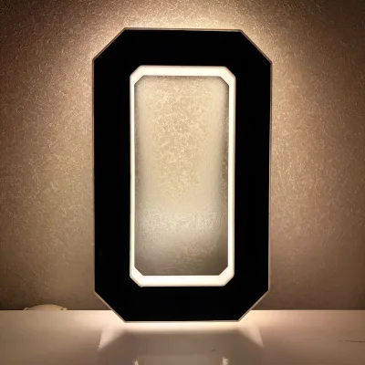 Outdoor Illuminated LED Address Sign Solar-Light Home Door House Number Plate for Garden IP65 Rating LED Lamp Lights for Mailbox