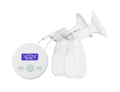 BPA Free Double Side Milk Extractor 2-Phase Tech 10 Suction Levels Silent Compact Lightweight Easy Clean Storage