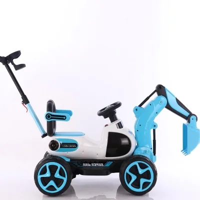 China Supplier 6V380 Clutch Motor Electric Toy Excavator With Electric Digging Arm