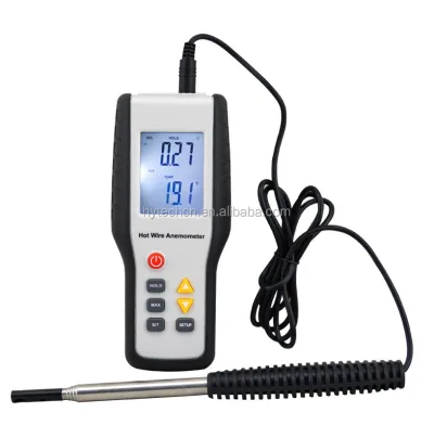 HT-9829 Smart Sensor Hot Wire Anemometer with Telescoping Probe