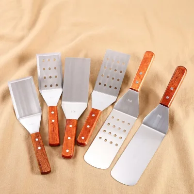 Stainless Steel Cleaning Spatula, Steak, Hand-held Pancake, Pancake, Fruit Spatula, Water Pan, Ladle Spatula, Heat-resistant