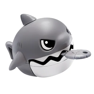 Lovely Clock Work Rope Pulling Bites Shark Novelty Windup Toys for Children Playing Lovely Rope Pulling Bites Shark