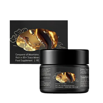 OEM ODM Private Label Gold Shilajit Resin Premium Quality Himalayan Shilajit with 82% Fulvic Acid for Adults