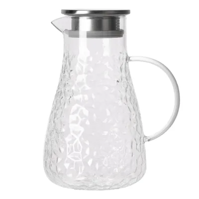 High quality Glass Cold Drink Water Drinking Pitcher