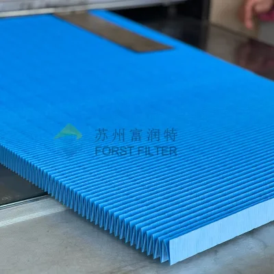 Direct Factory Supply Blue Nano Flame Retardant Membrane Industrial Filter Media New HEPA Filter Industrial Filtration Material