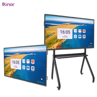 311D2 Interactive Flat Panel 4K UHD Android 11 Pizarra Smart Touch Panel Whiteboard Interactive Board