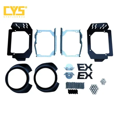 CYS Special Projector Mount Bracket Adapter Holder for 3Inch Lens Fits 2020 Ford Explorer Headlight Retrofit