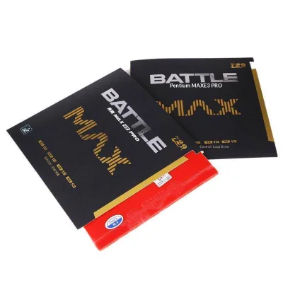 New 729 Table Tennis Rubber Kzgi1CIY BattleII Provincial Team MAX Blue Sponge Loop-Driven Racket Sticky Backhand Set