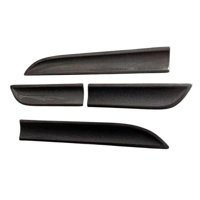 Factory direct sales 3K inclined carbon fiber door trim panel door panel side skirt for Porsche Macan 95B 2018-2020