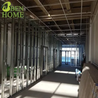 Lightweight and High Strength Galvanized Steel Drywall Partition Stud and Track