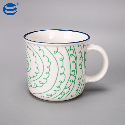Excellent mugs with handles Chinese tea mugs mugs with logo printed for tea time