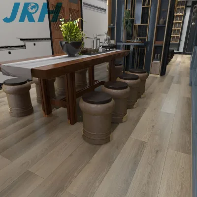 Waterproof Spc Flooring White Oak Luxury Vinyl Click Lock 0.3mm/0.4mm/0.5mm Wear Layer with Ixpe