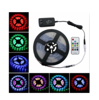 14 Key RF Remote 5050 Dream Color WS2811 IC Full Set RGB LED Strip Light