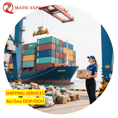 Dual Customs Clearance Agent Freight Forwarder Broker LCL+Express DDP Service for Import China UK Germany Competitive Freight
