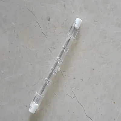 HoneyFly Infrared Heating Lamp Tube J118 220V 300W 118mm R7S High Quality Breeding Farming Clear Twin Spiral 5000hrs Lifetime