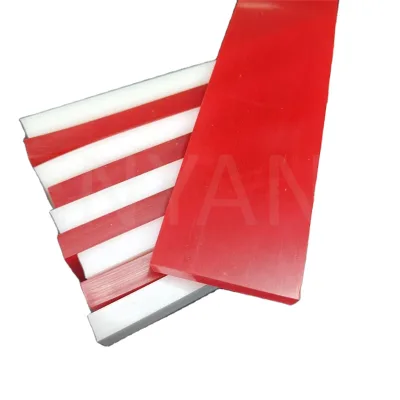Hand Held Small Screen Printing Squeegee Soft Rubber and Scoop