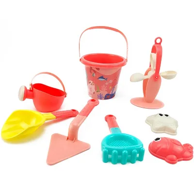Outdoor Sand and Water Playing Beach Set Made in China Plastic Factory of Beach Buckets